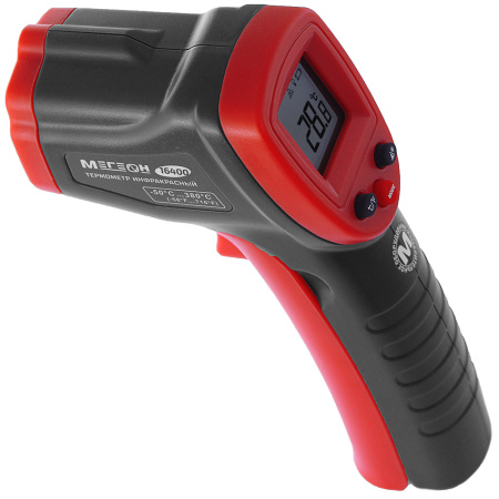 Бесконтактный термометр (пирометр) МЕГЕОН 16400 купить по низкой цене | МАКСПРОФИТ