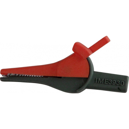 Зажим изолированный типа "крокодил", прямой, красный Радио-Сервис купить по низкой цене | МАКСПРОФИТ