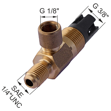 Тройник для вакуумного насоса МЕГЕОН 98030М купить по низкой цене | МАКСПРОФИТ